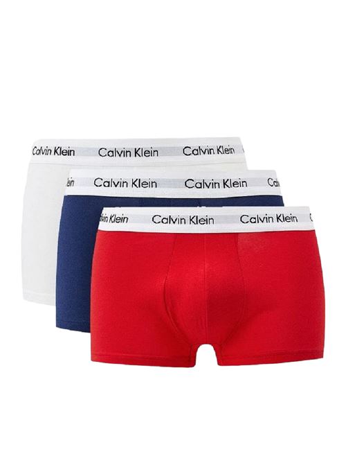 Boxer CALVIN KLEIN | U2664GI03 BIANCO ROSSO BLU